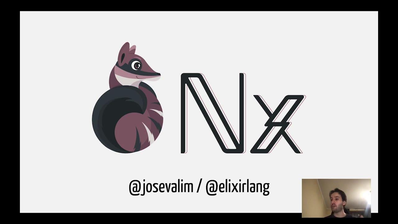 elixir_in's tweet card. Introducing Nx - José Valim | Lambda Days 2021
