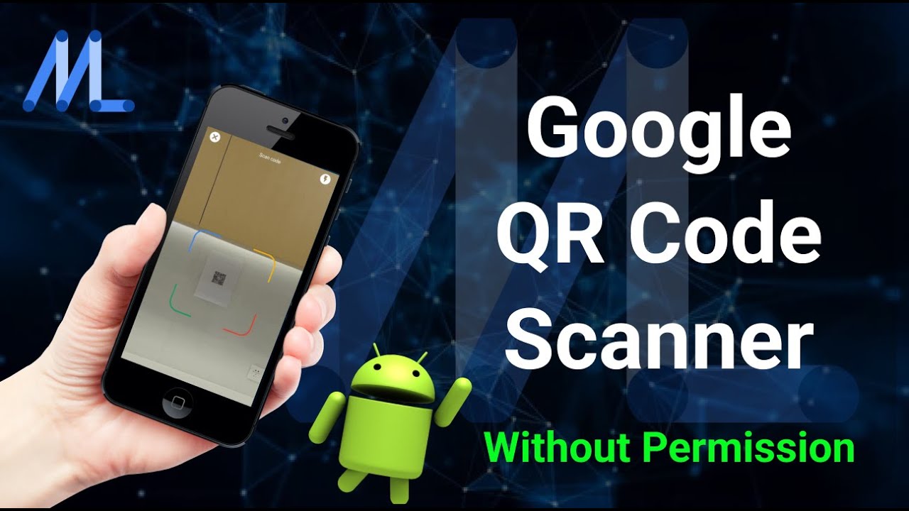 DevNoLimit786's tweet card. Google QR Code Scanner without permission using ML-Kit in Android |...