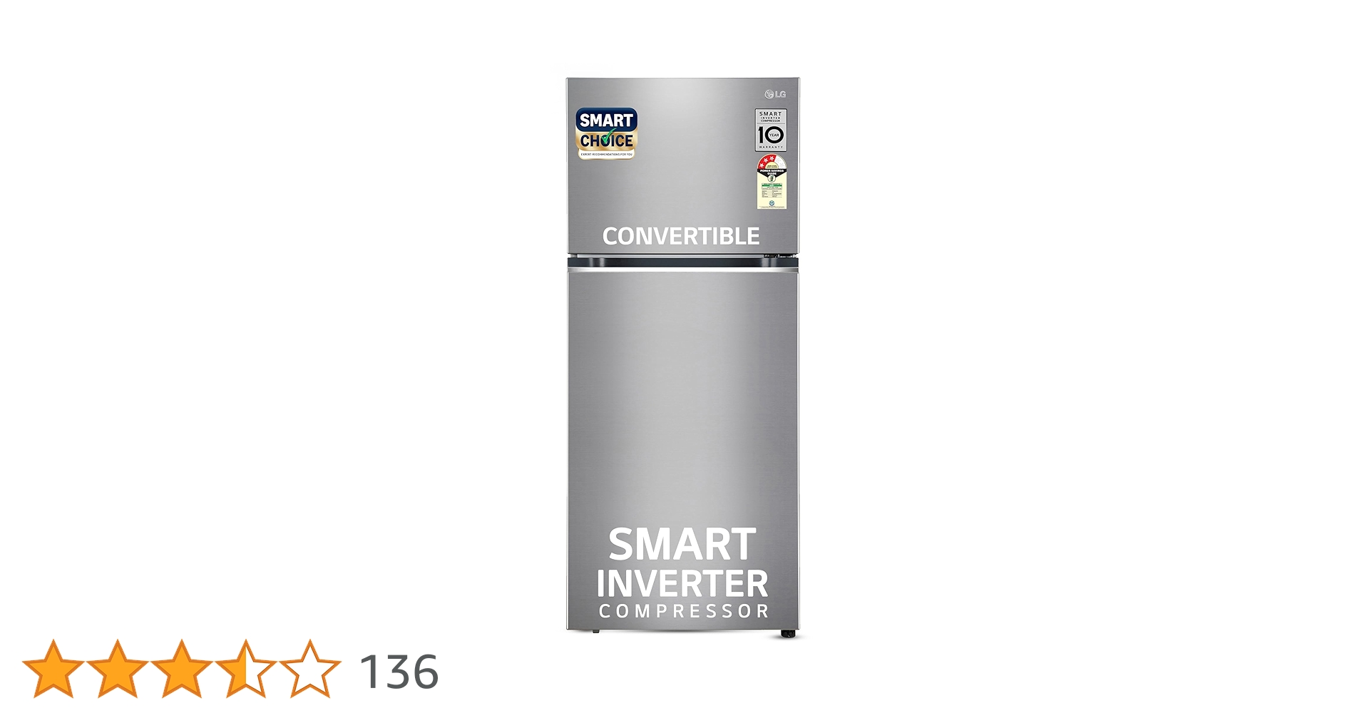 BestOffersnDeal's tweet card. Upgrading to a newer refrigerator model will give your food and grocery items a longer shelf life. Buy the LG 380 Liters 3 Star Frost Free Double Door Refrigerator, a sleek and stylish appliance that...