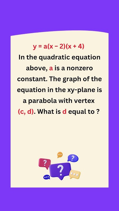 MathProblemz's tweet card. Quadratic Equation! #maths #shorts #mathhack #mathematics #quadrati...