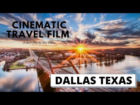 FidanAlec's tweet card. A Cinematic Travel Short Film of Dallas, Texas.