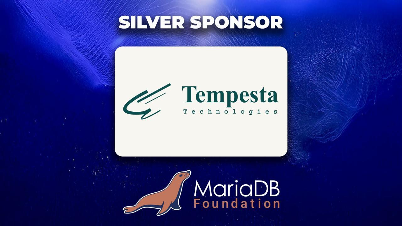 mariadb_org's tweet card. We are delighted to welcome Tempesta Technologies as a Silver Sponsor of the MariaDB Foundation! Tempesta Technologies is the developer of Tempesta FW, an open-source hybrid of a web accelerator and...