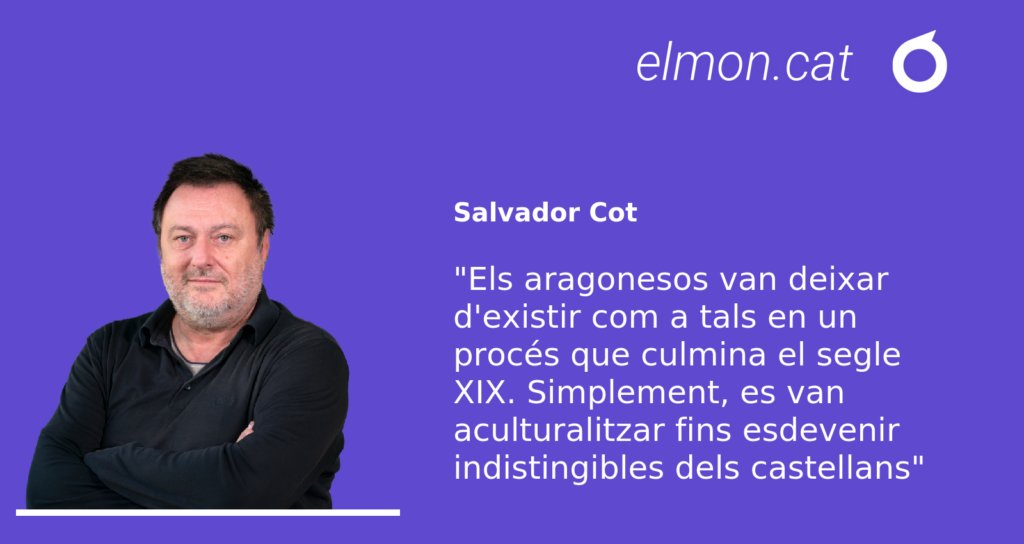 aleixrenye's tweet card. "Els aragonesos van deixar d'existir com a tals en un procés que culmina el segle XIX. Simplement, es van...