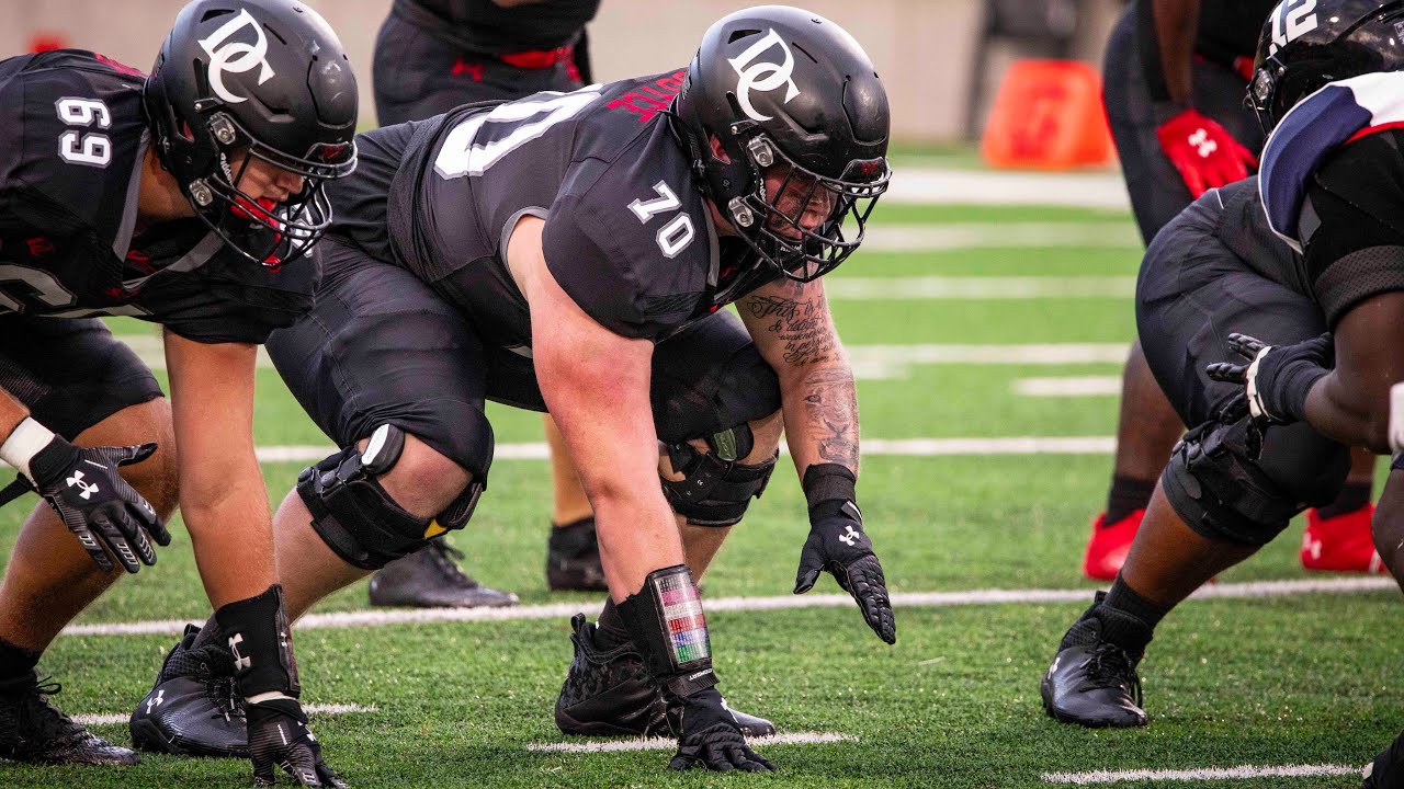 JaydenJoyce6's tweet card. Jayden Joyce | Davidson College #70 | Offensive Tackle | Mid Year...