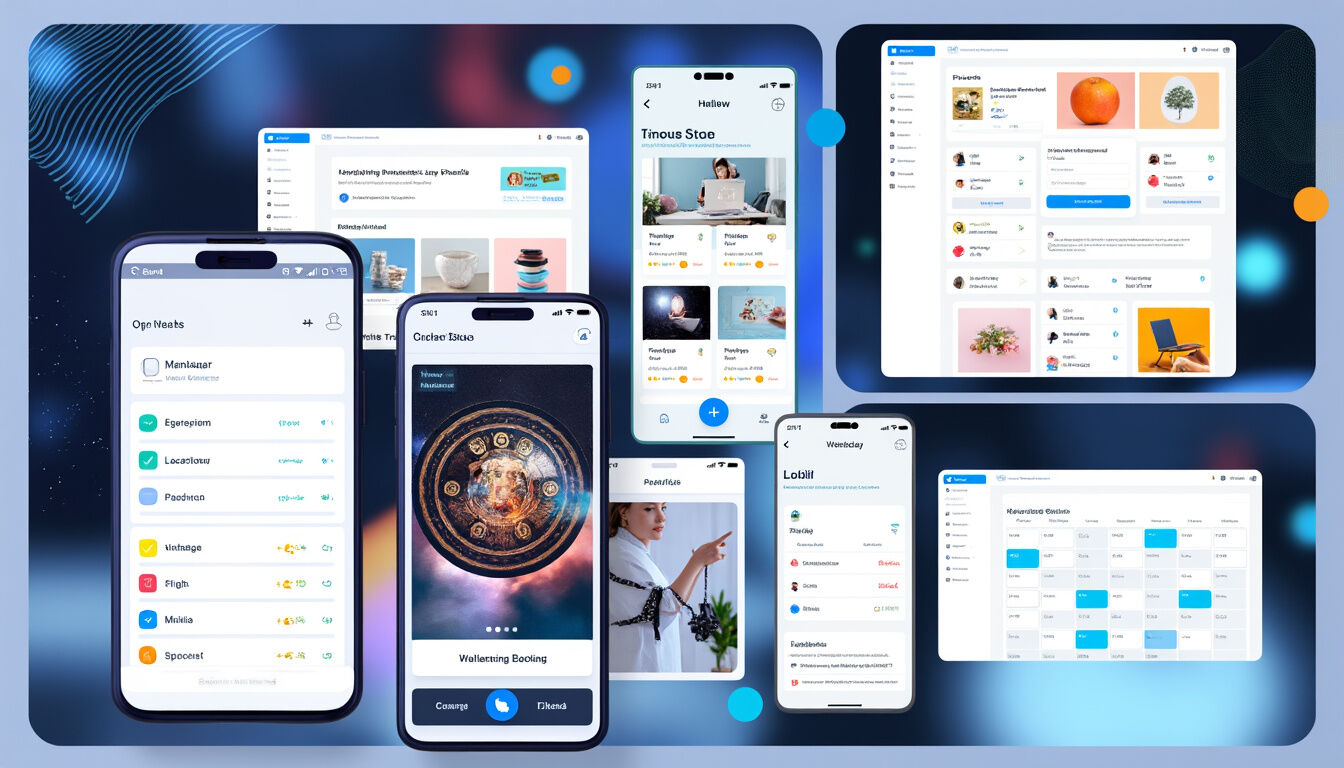 Dual_Media's tweet card. Découvrez 5 idées innovantes de projets web et mobiles à créer No Code en 2025. Inspirez-vous et lancez votre projet no code !