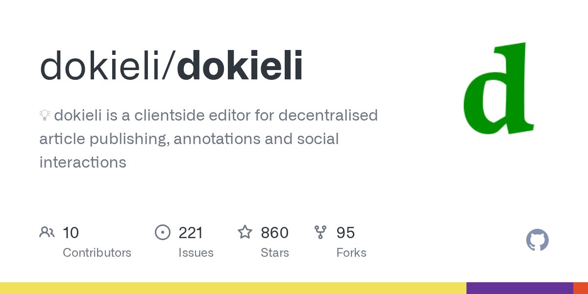 csarven's tweet card. :bulb: dokieli is a clientside editor for decentralised article publishing, annotations and social interactions - dokieli/dokieli