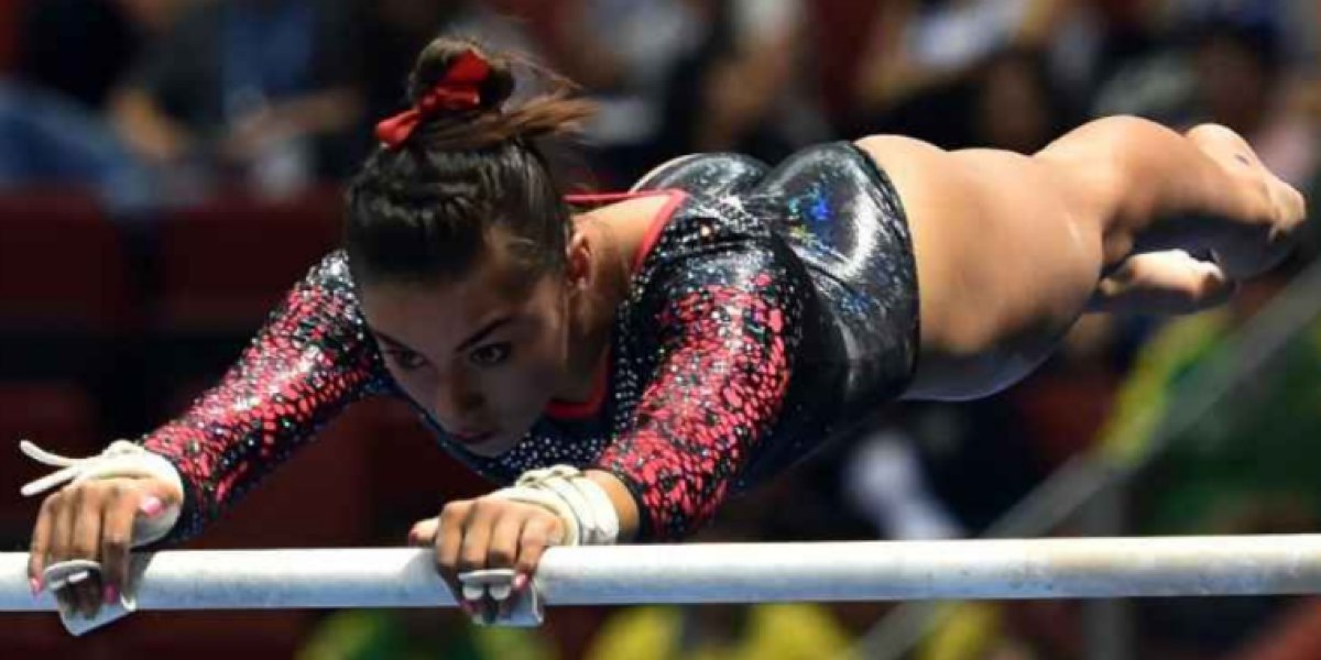 eleconomista's tweet card. Las mexicanas Ahtizri Sandoval y Victoria Mata tuvieron este sábado un resultado histórico para la gimnasia mexicana, luego de la obtención de las medallas de oro y bronce en la Copa del Mundo de...