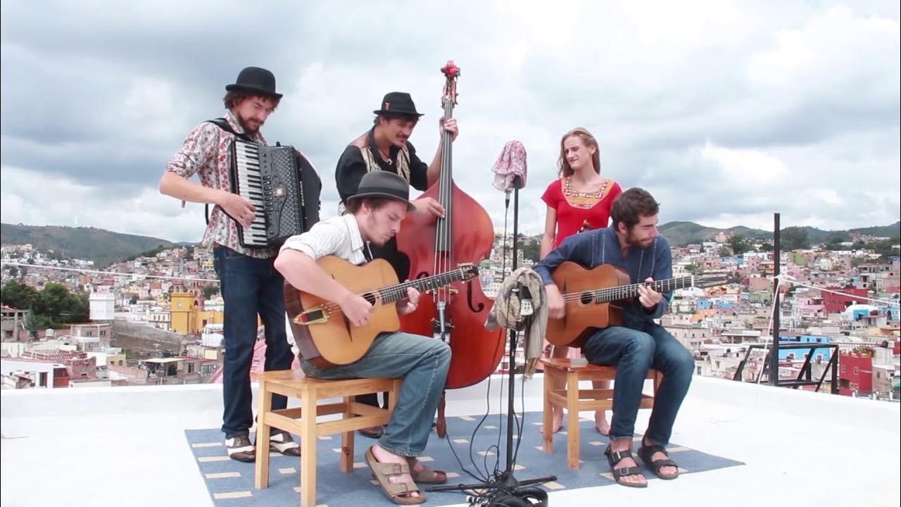 designcustomart's tweet card. Tcha-Badjo - Blue Drag - Gypsy Jazz