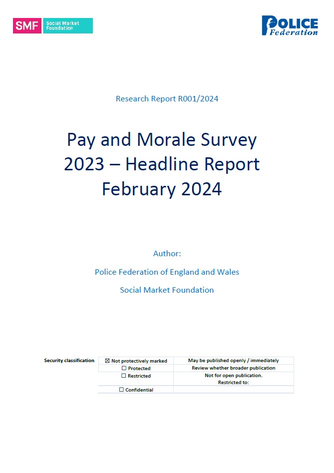 SMFthinktank's tweet card. Low pay and poor conditions have resulted in workforce challenges across the public sector, and the police force is no exception. This report, written in partnership with the Police Federation of...