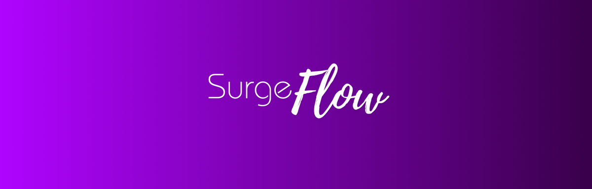 dripxwin's tweet card. Welcome to Surge Flow 💧 | SurgeFlow