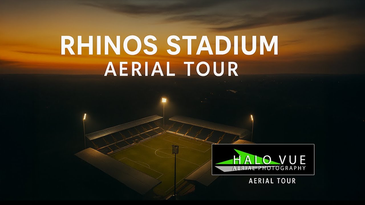 HaloVue's tweet card. Leeds Rhinos Stadium Tour: The Drone Experience