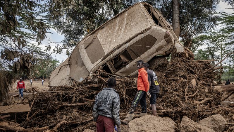 BlGeospatial's tweet card. Staff and visitors have been left stranded at Kenya’s famous nature reserve, as the death toll in catastrophic flooding rose to at least 188 people.