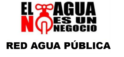 RedAguaMadrid's tweet card. La Red Agua Pública -RAP- apoya la gestión pública de los servicios del ciclo del agua Terrasa Ante la difusión[...]