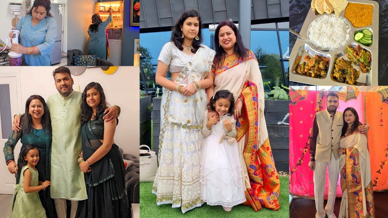 DeepsAIOChannel's tweet card. Cooked A Feast For Him - Simple U.P. Style Lunch Veg Thali in 60 mins...