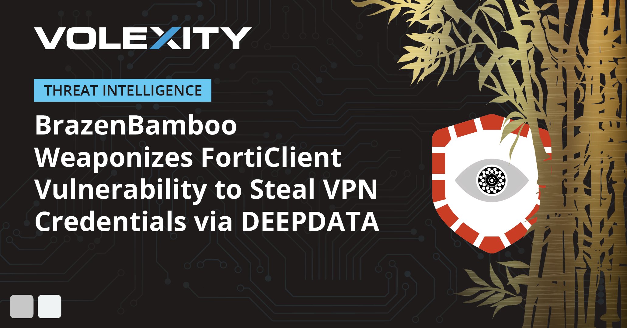 Volexity's tweet card. In July 2024, Volexity identified exploitation of a zero-day credential disclosure vulnerability in Fortinet’s Windows VPN client that allowed credentials to be stolen from the memory of the client’s...