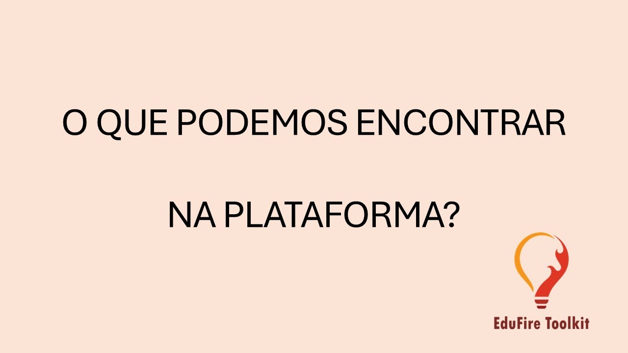 EduFire_Toolkit's tweet card. EduFire Toolkit: O que podemos encontrar na plataforma?