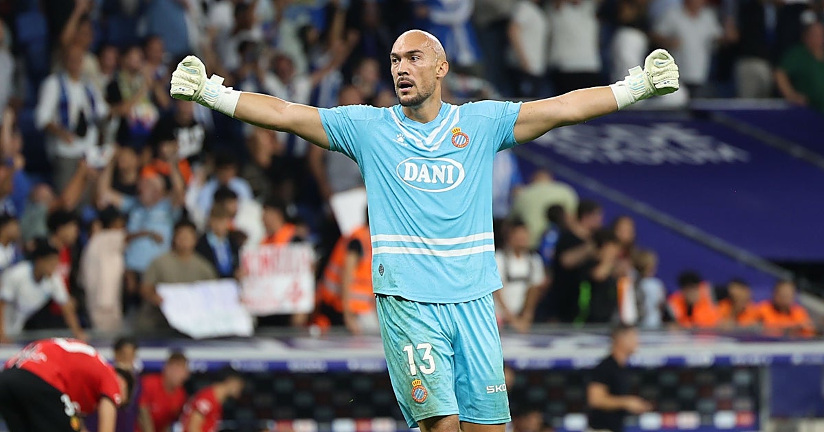 Orgullo_Nervion's tweet card. El portero serbio ha hablado de su exequipo en la previa del encuentro del próximo lunes que se disputará en el RCDE Stadium