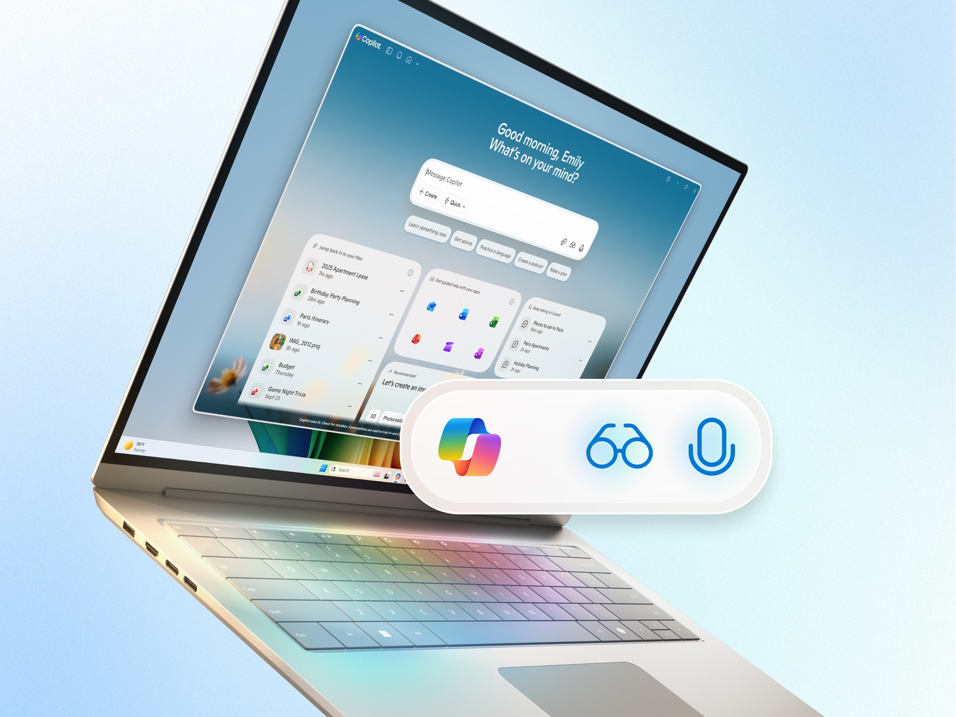 DirectionsMSFT's tweet card. New Copilot and agentic experiences make powerful AI easy on Windows 11 Today, we’re taking an exciting step forward with a new wave of updates that make every Windows 11 PC an AI PC – with Copilot...
