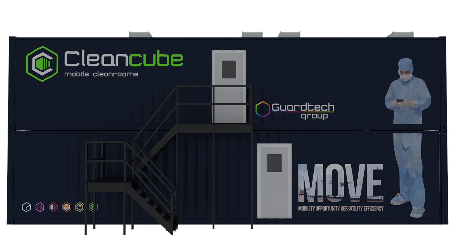 GuardtechClean's tweet card. Cleancube Mobile Cleanrooms design & build a wide range of award-winning, unique and innovative portable cleanroom and laboratory solutions.