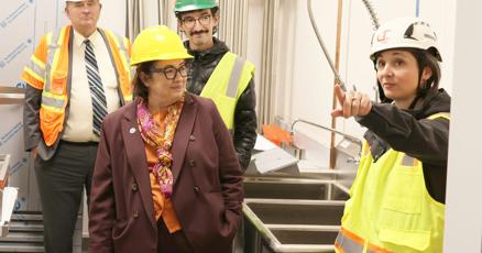 PioneerWA's tweet card. Skagit County commissioners, a local state legislator and staff got a first glimpse Wednesday of a new facility for voluntary mental health and addiction treatment.