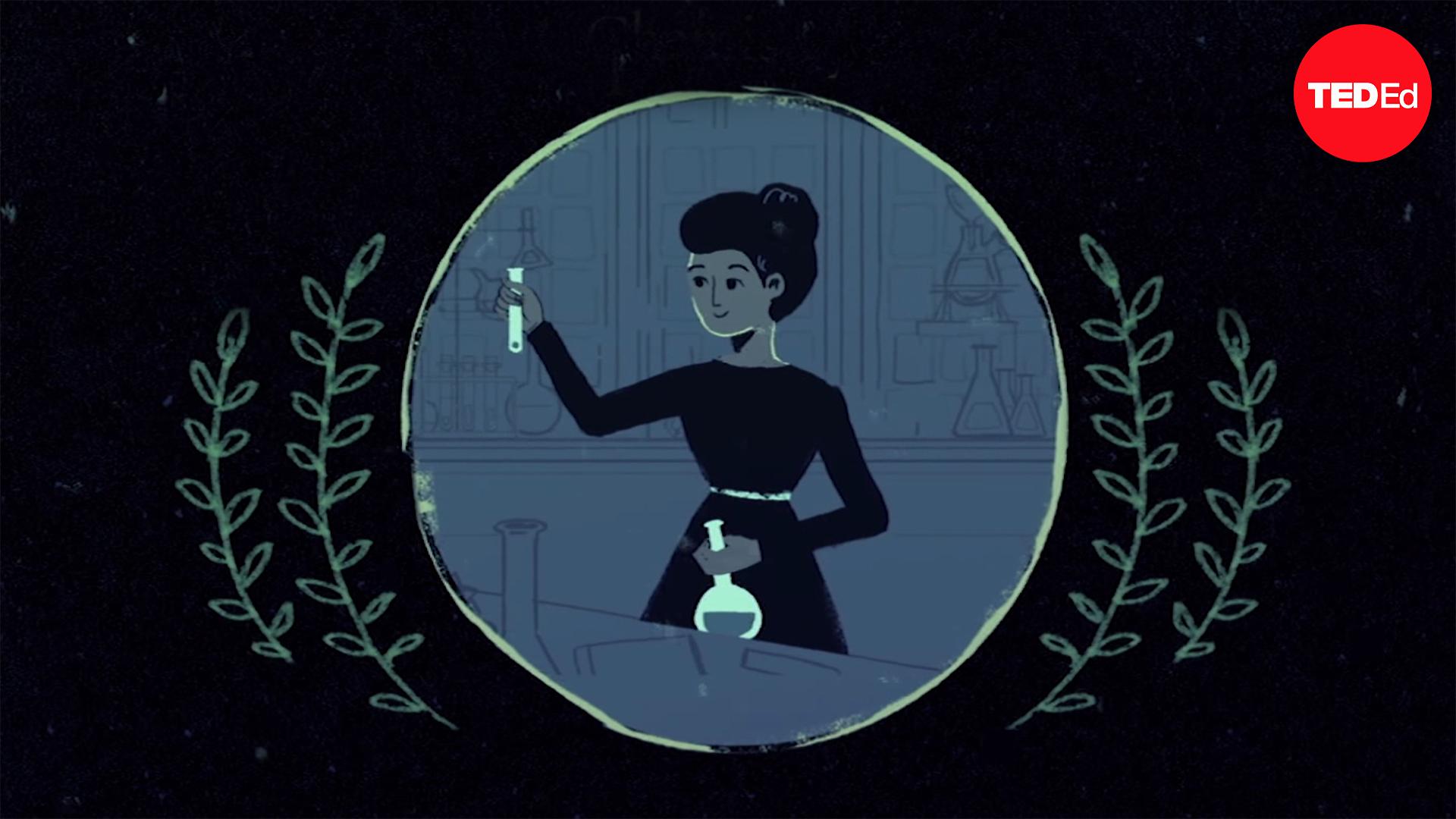 TEDTalks's tweet card. Marie Skłodowska Curie's revolutionary research laid the groundwork for our understanding of physics and chemistry, blazing trails in oncology, technology, medicine, and nuclear physics, to name a...