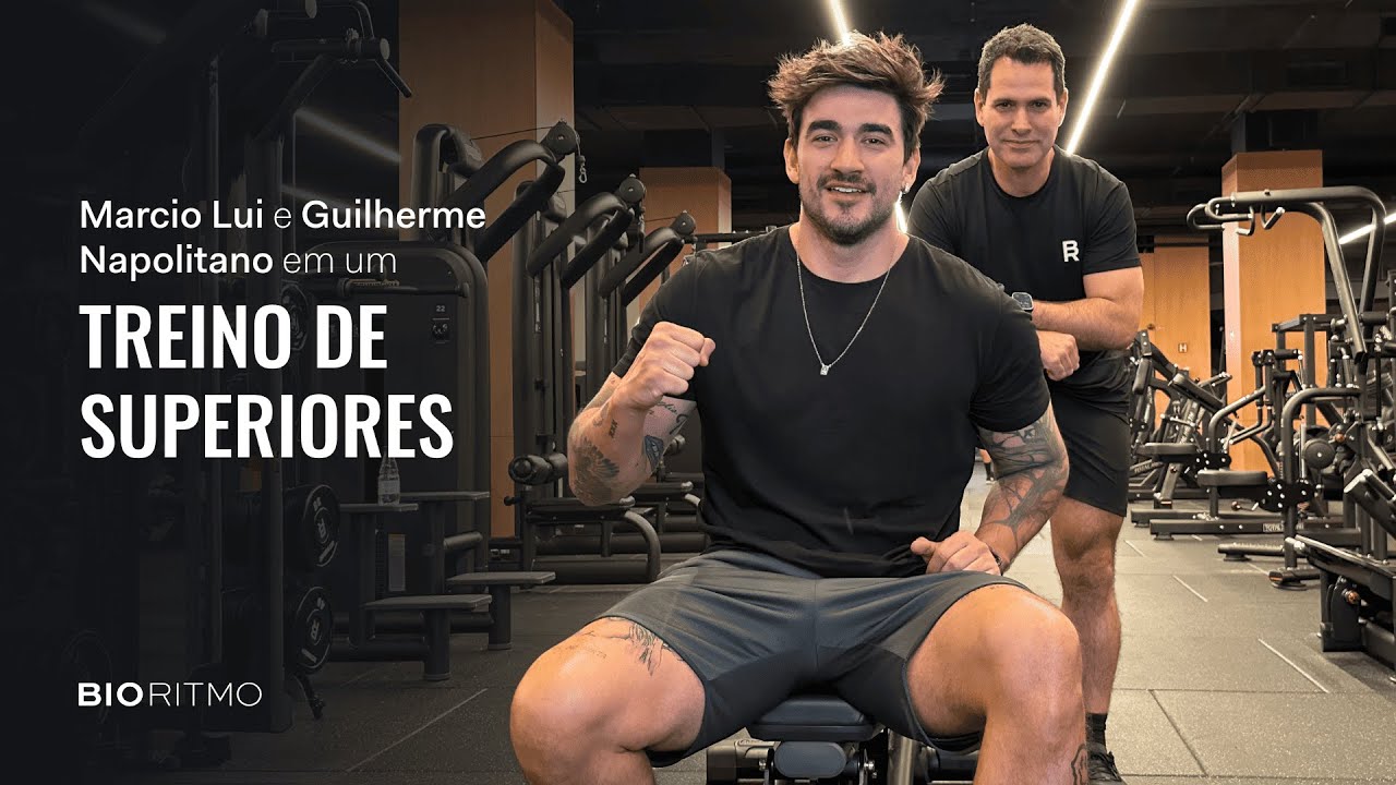 MARCIOLUI's tweet card. Treino de superiores | Marcio Lui e Guilherme Napolitano