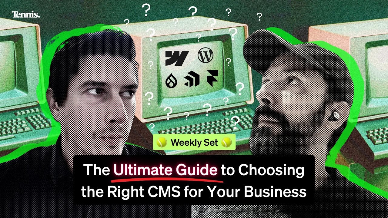 Design_Tennis's tweet card. The Ultimate Guide to Choosing the Right CMS for Your Business
