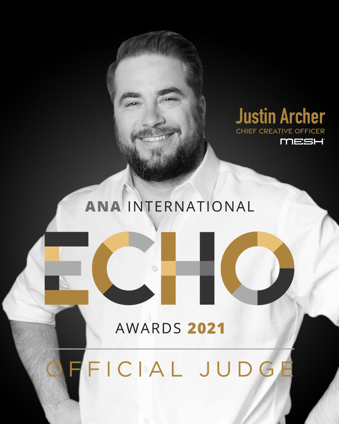 1567lisa's tweet card. We appreciate and honor all our terrific 2021 International ECHO Awards Judges! Thank you Justin! @echoawards