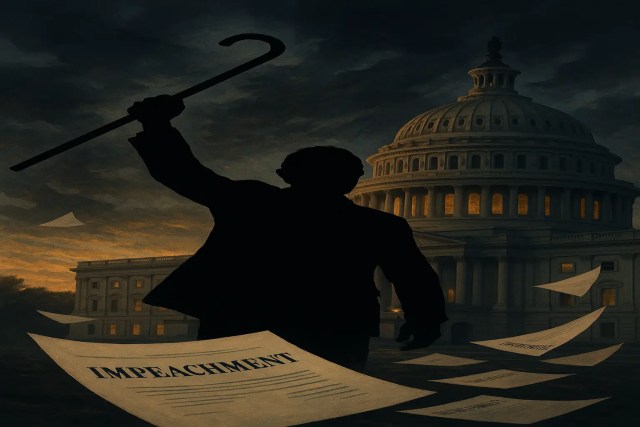 SHR_Media's tweet card. Al Green launches another impeachment season and promises to impeach President Trump before Christmas, proving some politicians just