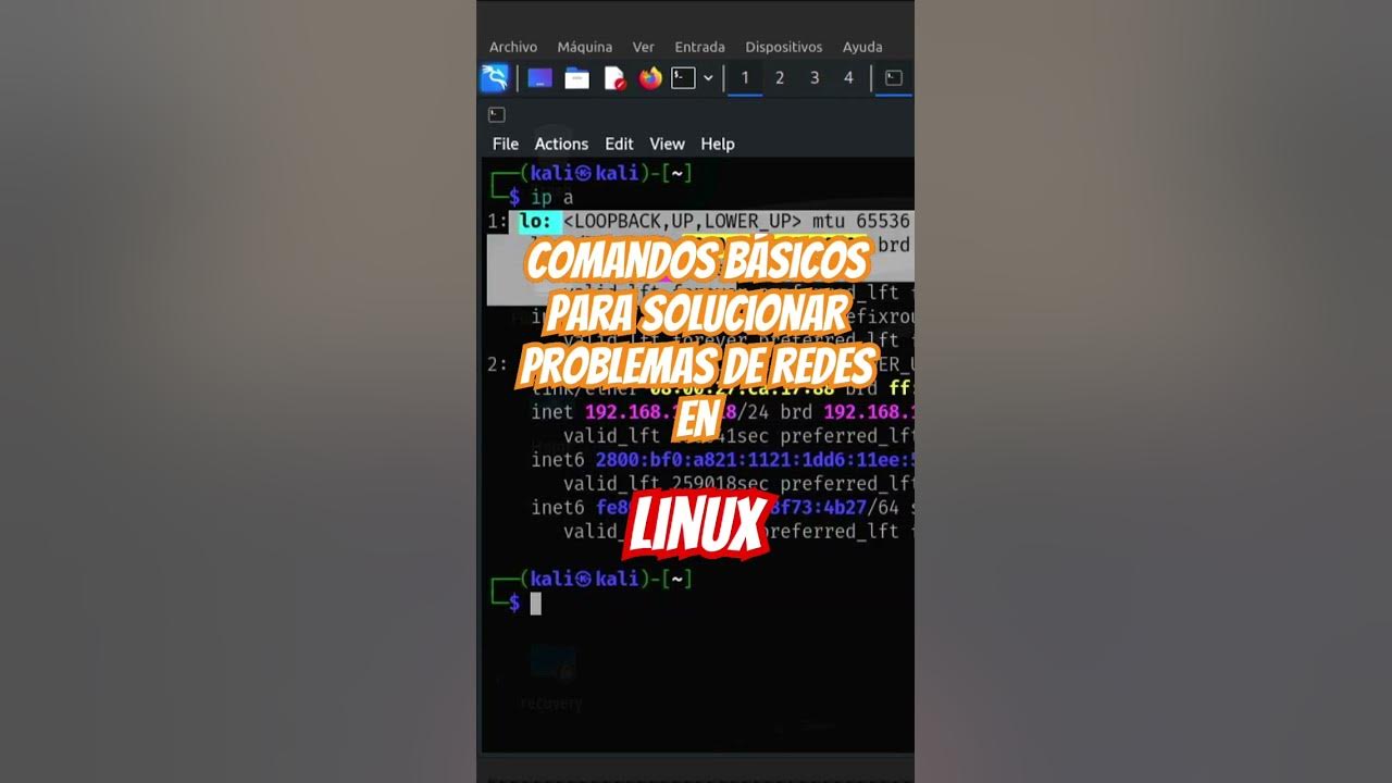 Informatykadlak's tweet card. Comandos básicos para solucionar problemas de redes en linux #linux...
