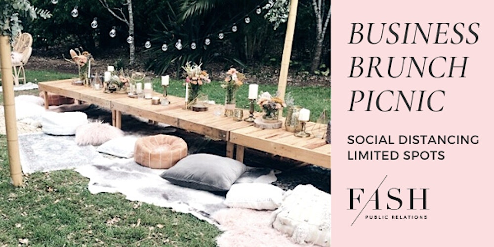 FASHPR_COM's tweet card. FASH PR is creating an opportunity for 10 entrepreneurs to network in a fun atmosphere while socially distancing.