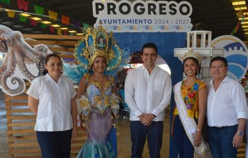 QuadratinY's tweet card. Presentaron danzas locales, exhibiciones gastronómicas y artesanales