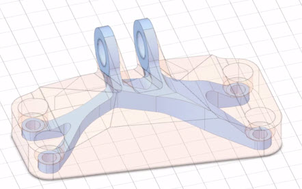 InfinitForm's tweet card. InfinitForm’s shapes look like they are made with CAD for CAM, not by Nature for 3D printers