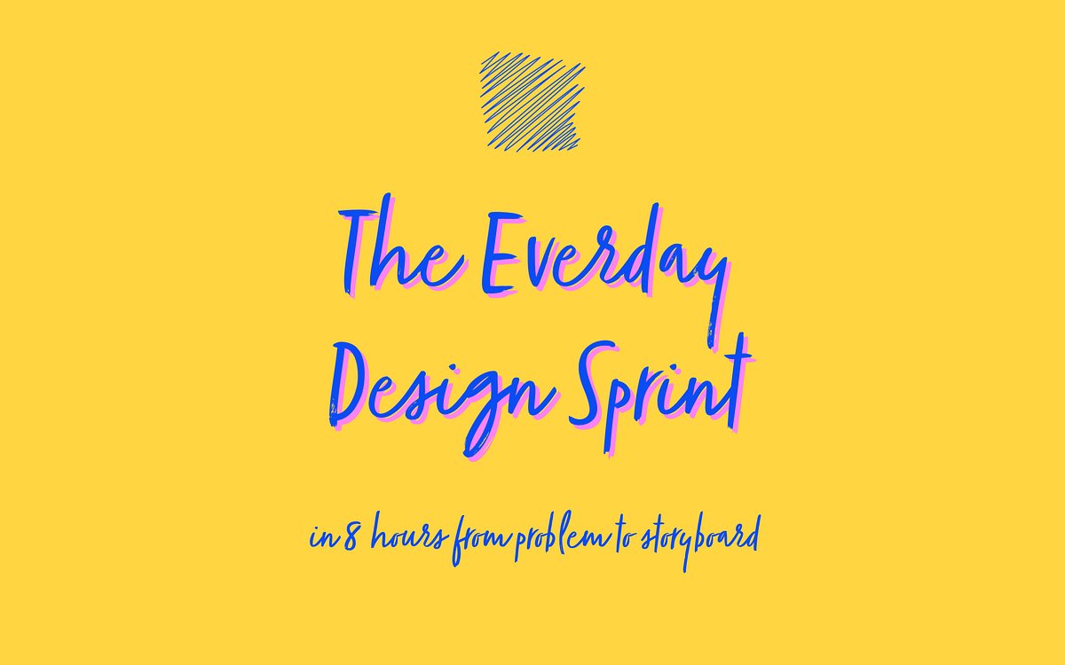 strivehq's tweet card. A Design Sprint still holds up as one of the greatest tools to solve complex problems with a small, diverse team. You want to improve a…