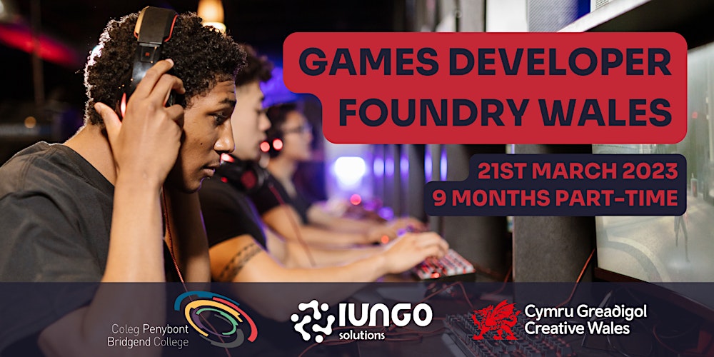 jessleighjones1's tweet card. Always dreamed of working in the Gaming Sector? Now you can make that dream a reality by applying to attend the Games Developer Foundry.