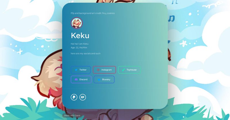 Tweet card summary image