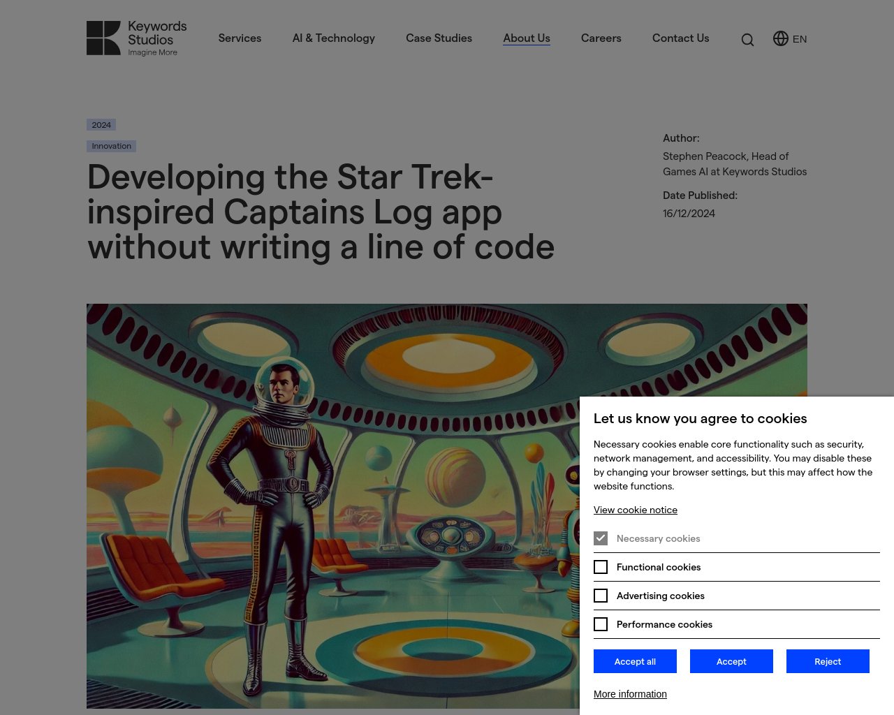 managetech_inc's tweet card. AnthropicのClaude 3.5 Sonnet LLM（Claude）を使用して、Star Trekに