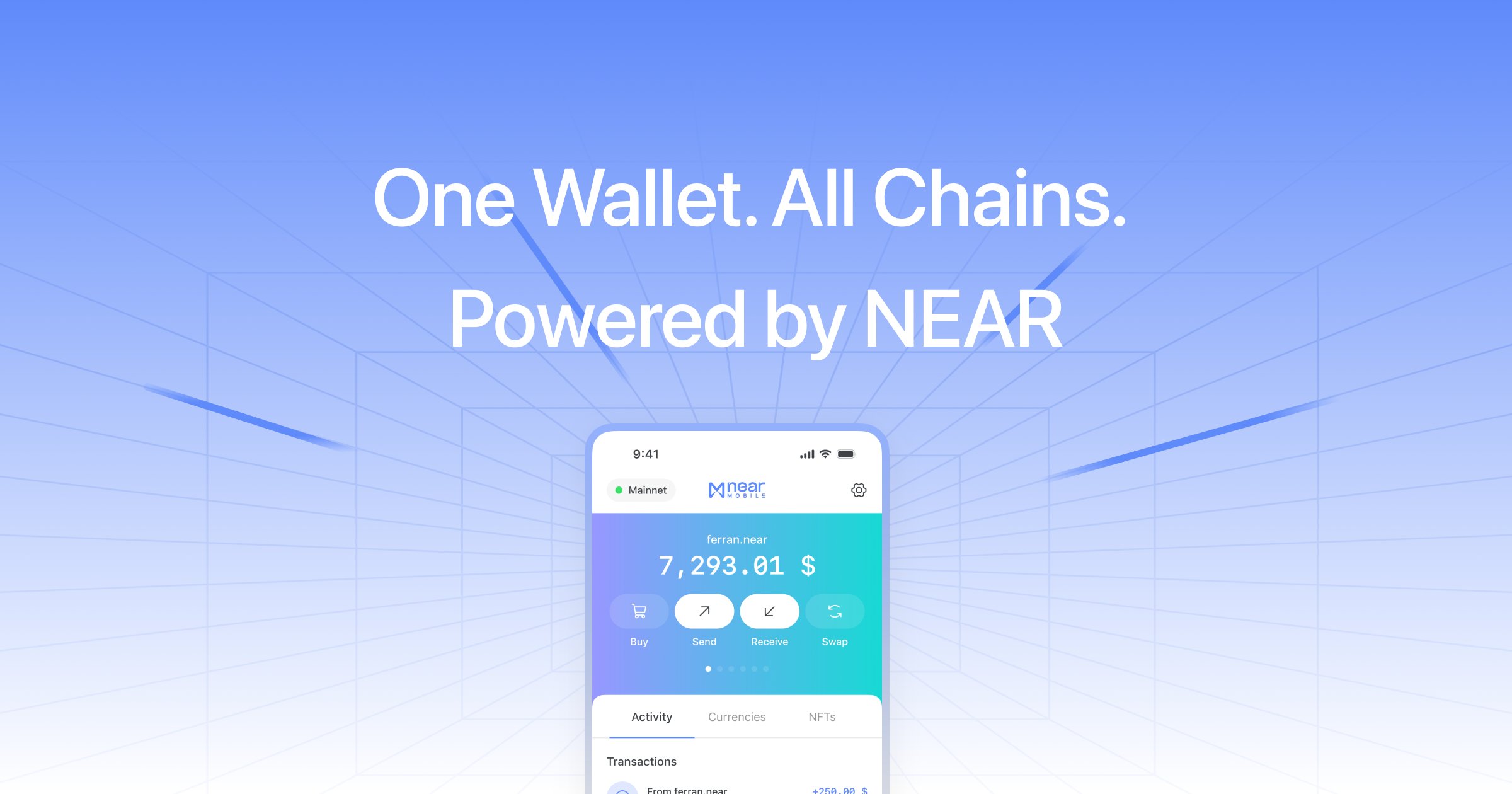 bashir0455's tweet card. NEAR Mobile ​​is a secure and easy-to-use non-custodial crypto wallet to store, transfer and stake NEAR and other crypto on the go