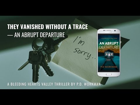 pdworkmanauthor's tweet card. Dive into the Mystery: An Abrupt Departure - A Psychological Thriller