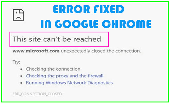 technotrait's tweet card. Learn to fix this site can't be reached error in Google Chrome or a similar issue while surfing Google Chrome to access a website.