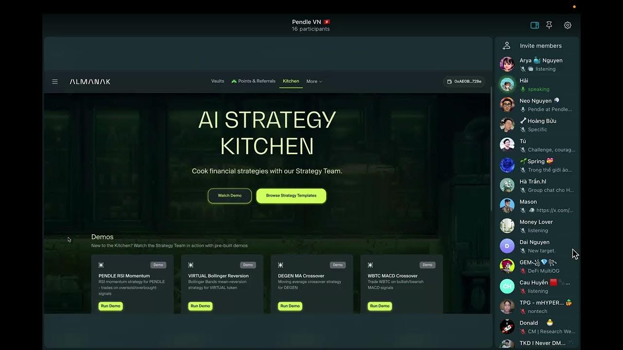 almanak_vn's tweet card. AMA Almanak x Pendle VN (Oct 31, 2025)