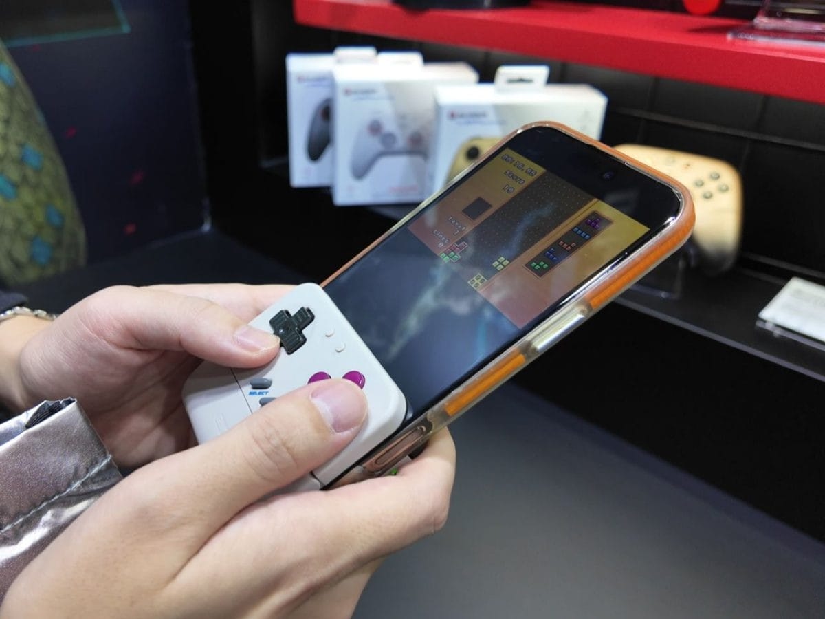 Console_Classic's tweet card. Experience classic gaming vibes on your phone with GameSir’s new Game Boy-style mini controller, blending retro charm with modern tech.