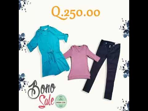 DressCodeGuate's tweet card. Bono Sale 2017