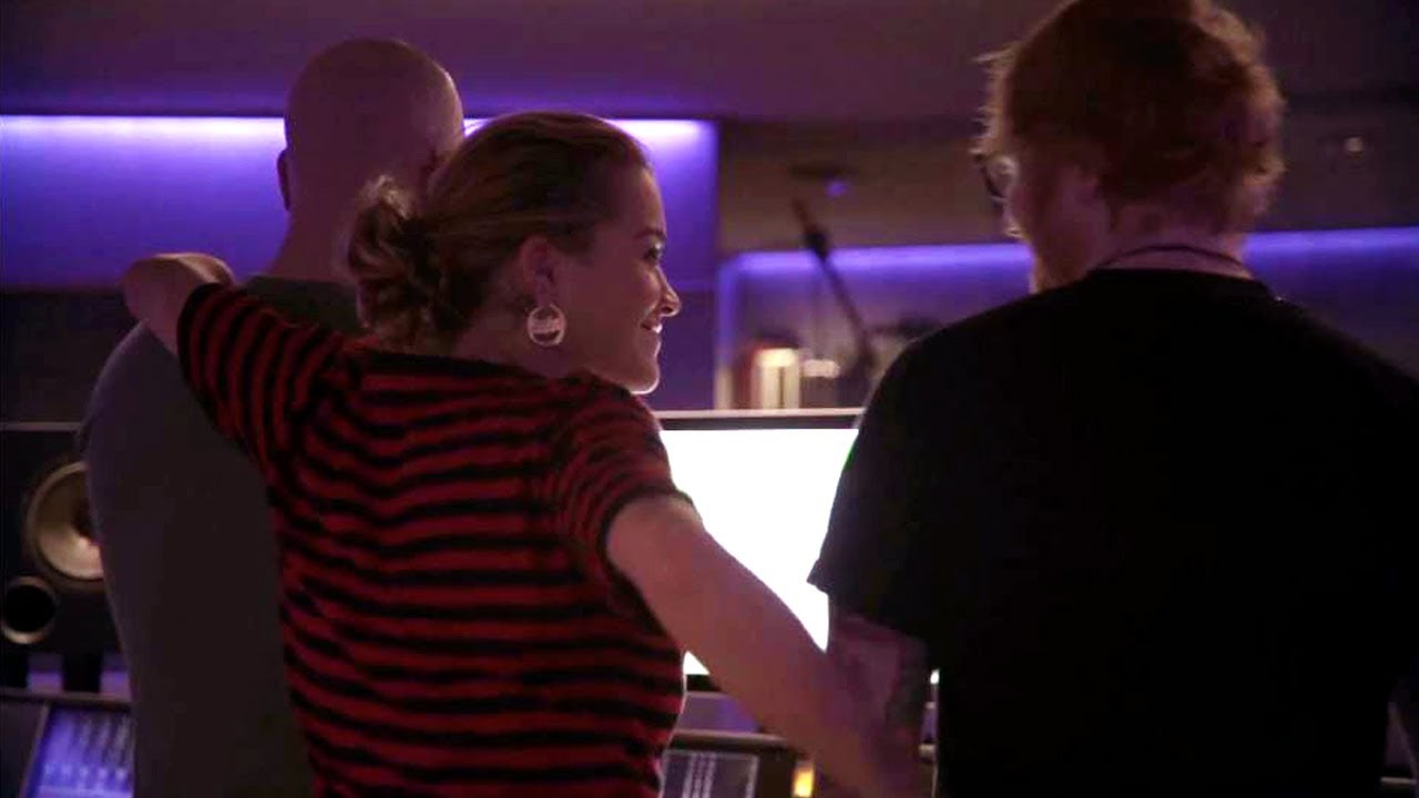 DressCodeGuate's tweet card. RITA ORA & ED SHEERAN | Your Song - In The Studio