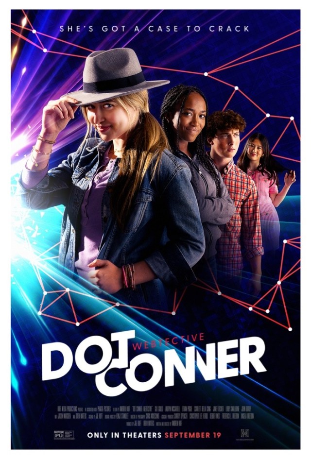 tscript24's tweet card. #sponsor #partner I’ve just had the opportunity to see the extremely fun “Dot Conner: Webtective” and I want to tell you all about it–so you can see it in theaters, yourself…