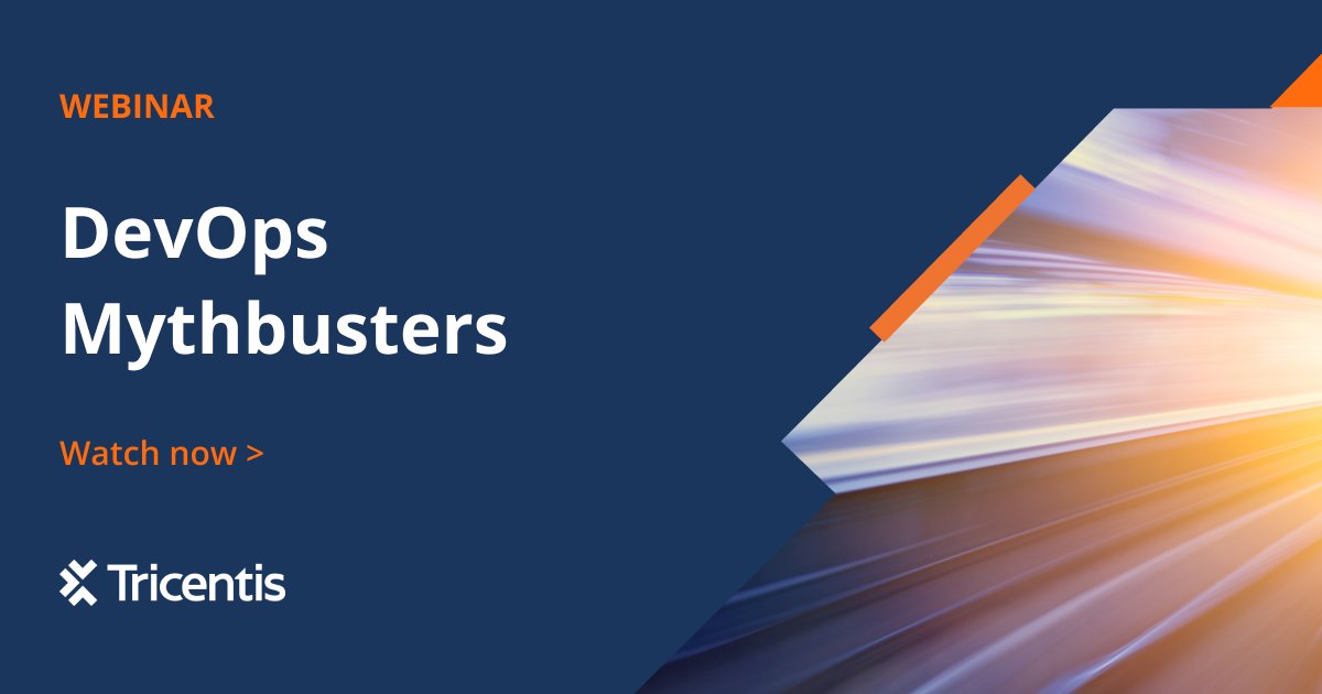 Tricentis's tweet card. In this DevOps Unbound roundtable, our panel of experts discusses common DevOps myths and answers an important question: How can we distinguish between DevOps myths and realities?