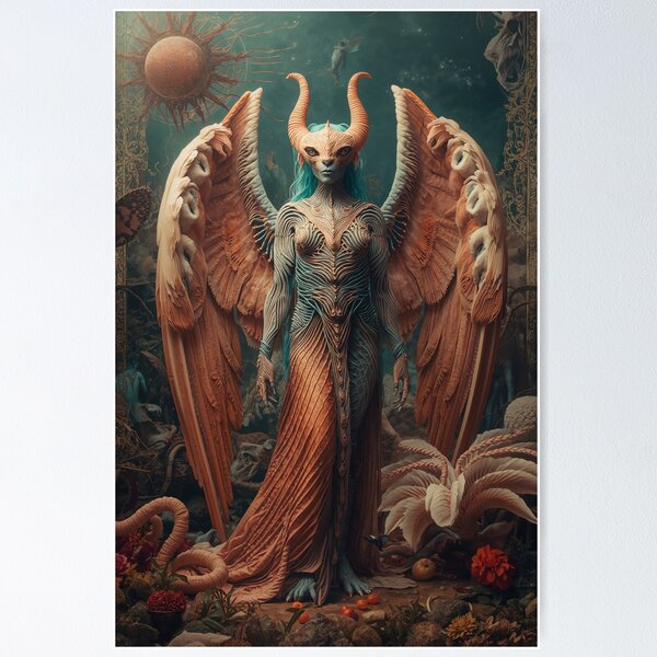 FLSQLGeek's tweet card. Buy "Mystical Harpy" by YumiLife as a Poster.