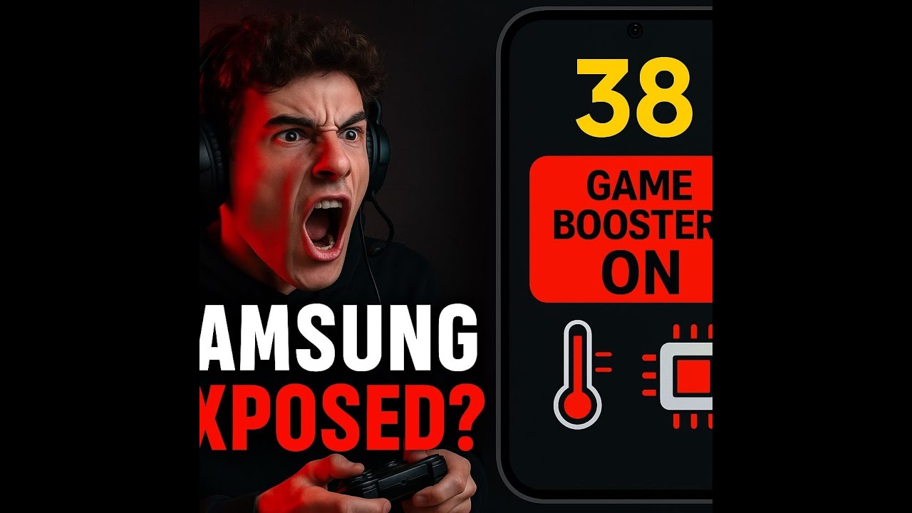 isyedsameerali's tweet card. Samsung’s Hidden Game Booster Is KILLING Your FPS! 🔥 (Exposed with...