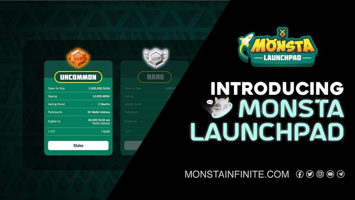Monsta_Infinite's tweet card. Monsta Infinite is more than just a game, and now we are progressing towards our goal of developing our very own sustainable crypto…
