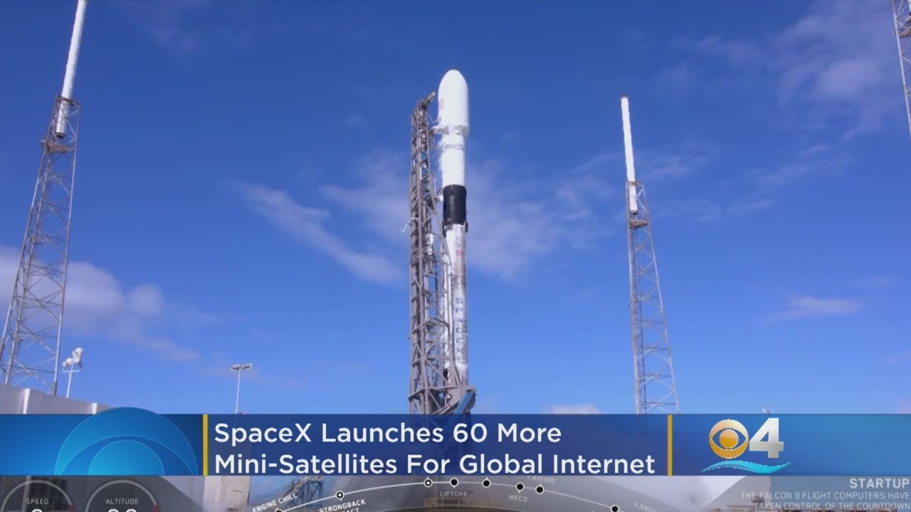 mor_lanTech's tweet card. SpaceX Launches 60 More Mini-Satellites For Global Internet